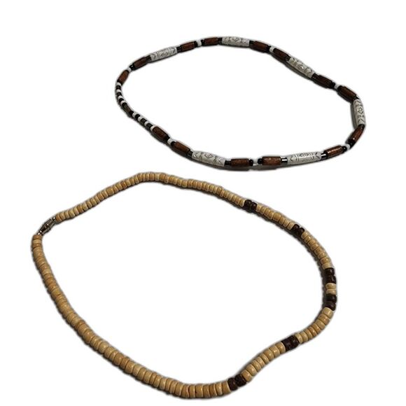 Multicolored beads necklace - Picture 1 of 3